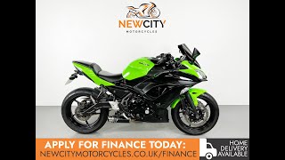 Kawasaki Ninja 650 Green 10767 Miles Used [upl. by Cher857]