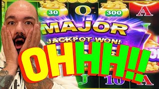 MAJOR HIT AND A JACKPOT HANDPAY with VegasLowRoller on Shamrock Fortunes Slots [upl. by Hama361]