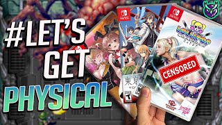 26 NEW Switch Game Releases This Week Censored Lollipop 🛑 🍭 LetsGetPhysical [upl. by Akahc]