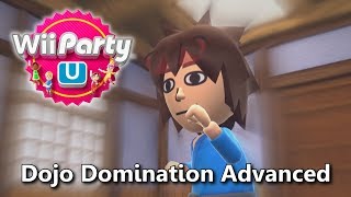 WII PARTY U  DOJO DOMINATION ADVANCED [upl. by Nitsraek]