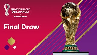 Final Draw  FIFA World Cup Qatar 2022 [upl. by Yendic396]