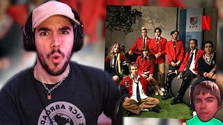 REACCIÓN A  REBELDE LA SERIE  TRAILER OFICIAL NETFLIX [upl. by Shurlock]