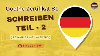 Goethe Zertifikat B1 Prüfung  Schreiben Teil  2  Video  6  Meinung äußern [upl. by Gluck837]