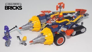 Lego Nexo Knights 70354 Axls Rumble Maker Speed Build [upl. by Alilak]