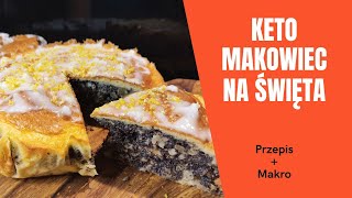 Keto Makowiec  Ciasto Które Zawsze się Udaje  Aneta Florczyk [upl. by Rafi195]