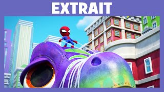 Spidey et ses amis extraordinaires  Extrait  Le robot dinosaure [upl. by Ttennej]