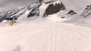 SaasFee Panorama Piste 10bMP4 [upl. by Ahseile]