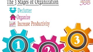 Organize 365 Podcast Episode 148  Get Organized in 3 Easy Steps [upl. by Daphie]