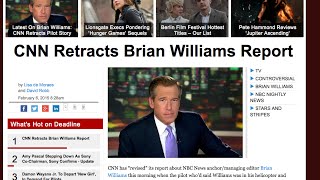 CNNs Fake Story Defending Brian Williams DEBUNKED Too [upl. by Remo126]