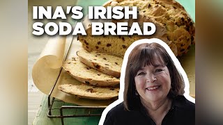 Ina Gartens 5Star Irish Soda Bread  Barefoot Contessa  Food Network [upl. by Ahseina]