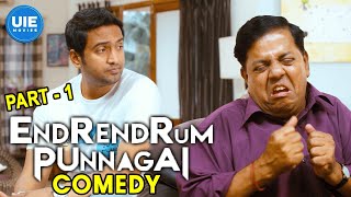 Endrendrum Punnagai Movie Comedy Scenes Part1 ft Jiiva  Vinay Rai  Santhanam  Trisha [upl. by Vtarj]