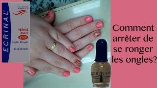 COMMENT JAI ARRÊTÉ DE RONGER MES ONGLES HOW TO STOP NAIL BITING [upl. by Araem]