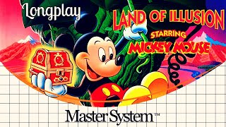 Lets Longplay Land of Illusion Starring Mickey Mouse [upl. by Terriss32]