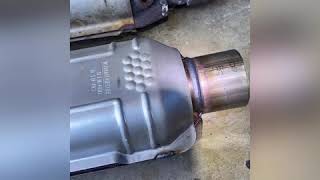 McLaurins Welding catalytic converter DIY [upl. by Thia662]