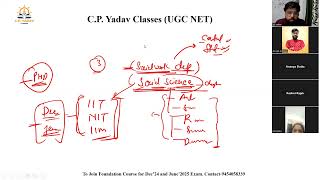 Part1 General Discussion on PhD Admission and Dec24 NET Exam  CP Yadav [upl. by Nasya]