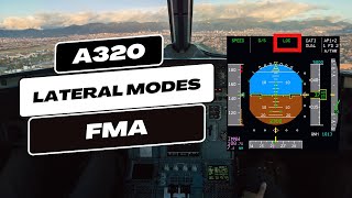 A320 Lateral FMAs Explained  A320 PFD [upl. by Killigrew]