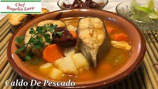 CALDO DE PESCADO DELICIOSA RECETA [upl. by Anneis438]