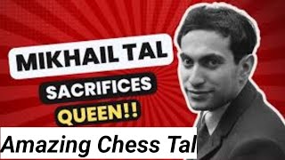 Mikhail Tal vs Jaroslav Volf  Tal best chess game chess carlsen chessgame [upl. by Naamana]