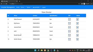 Hospital Management System  Spring Boot Project [upl. by Giulia474]