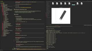 Setting up the FSI case 03  Calculix case [upl. by Ariamat]