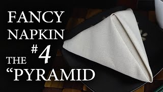 Fancy Napkin 4  The quotPyramidquot [upl. by Ansell55]