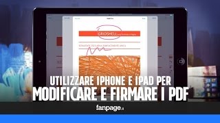 Come modificare e firmare i PDF direttamente da Mail di iPhone e iPad [upl. by Sauls663]