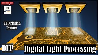 Digital Light Processing DLP 3D Printing Process [upl. by Nell]