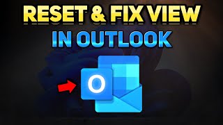 How to Fix Outlook Preview is Empty and Reset Outlook View Tutorial [upl. by Ahsenat]