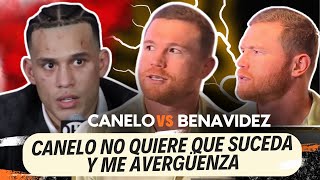 DAVID BENAVIDEZ ROMPE EL SILENCIO Y HABLA MUY MAL DE CANELO ÁLVAREZ quotNO ME IMPORTA EL DINEROquot [upl. by Thorncombe48]