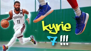 Nike Kyrie 7 Performance Review  Testing the NEW Kyrie Irving Sneaker [upl. by Euqcaj905]