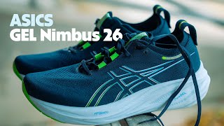 ASICS Cumulus 26 First Look  Reliable Comfort For Any Runner [upl. by Mccullough]