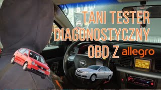 TANIA DIAGNOZA OBD Z ALLEGRO  TEST NIEMIARODAJNY [upl. by Doralia]