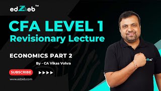 CFA Level 1 Revision Lecture on Economics  Part II  CA Vikas Vohra  edZeb [upl. by Salohci]