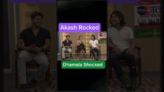 Aakash rocked dhamala shocked rishidhamala aakashshrestha pujasharma trending [upl. by Leidba]