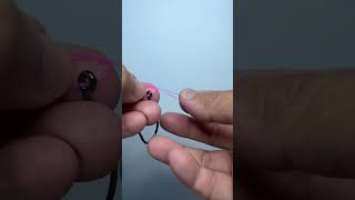 How to tie a Palomar knot to fishing hook [upl. by Eesdnil]