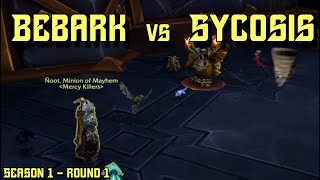 Round 1  Bebark vs Sycosis [upl. by Clarke]