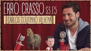 Erro Crasso T3 Ep5  CARLOS C VILHENA atores portugueses frases em inglês e o desafio da canela [upl. by Enovad814]