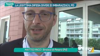 La legittima difesa divide e imbarazza il PD [upl. by Robbyn647]