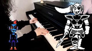 UNDERTALE  SPEAR OF JUSTICE Piano Cover [upl. by Nnalyrehc]