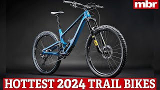 Hottest Trail amp Enduro Bikes for 2024  Mountain Bike Rider [upl. by Vonnie953]