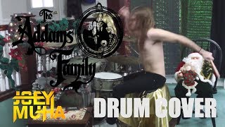 Addams Family Theme Drumming  JOEY MUHA [upl. by Eillen]