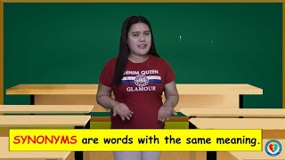 SYNONYMS AND ANTONYMS ENGLISHGRADE 1 amp 2 [upl. by Tarton987]