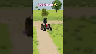 Indian vehicle 🚜 simulator 3d funny 😂🤣 shorts wait for end 🔚subscribe my channel [upl. by Ayokahs761]