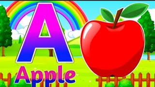 A for apple  अ से अनार  abcd phonics song  a for apple b for ball c for cat  abcd song  abcde [upl. by Ardnuhsal]