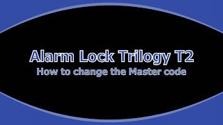 Changing the Master code in a Trilogy T2 lock [upl. by Zucker342]