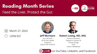 Reading Month Series Feed the Gut Protect the Liver GLILIVE [upl. by Ahsahtan]