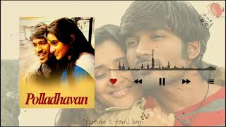 polladhavan love bgm gv prakash bgm link in description tamil bgm [upl. by Accever]