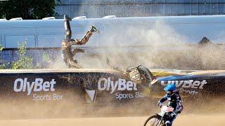 Worst Speedway Crashes of 2023 Speedway Upadek [upl. by Nyer]