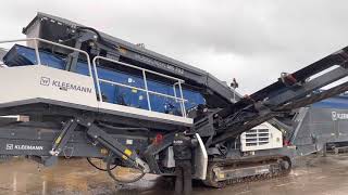 Kleemann MS702 EVO Mobile Screening Plant  Year 2018 Refnr BM4201 [upl. by Sedinoel]