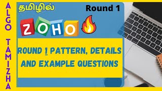 Round 1 ZOHO Interview process  Zoho Software Developer Interview process  aptitude questions [upl. by Anneuq126]